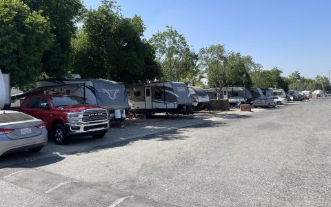 view of RV Sites at San Bernardino RV Park