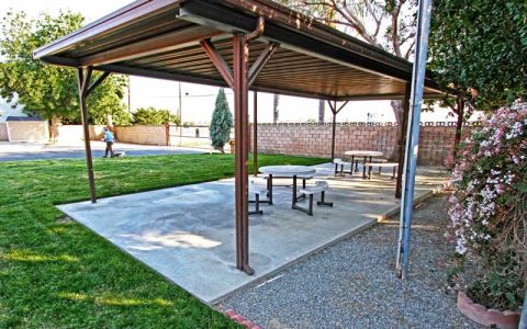 view of the Pavilion at San Bernardino RV Park